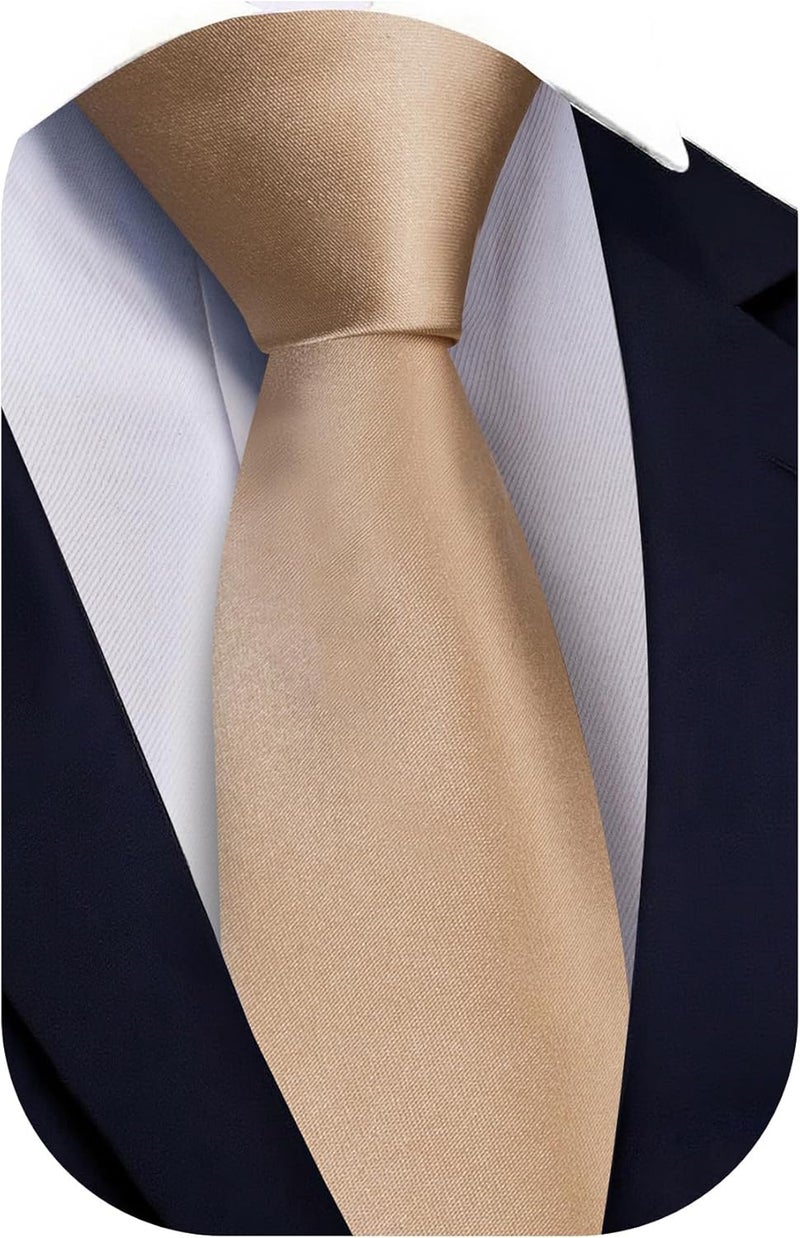 Ailisus Store Boys Tie Solid Color Silk Satin Pre-tied Kids Necktie for Age 8-12 Adjustable Formal Wedding School Graduation - Image 1